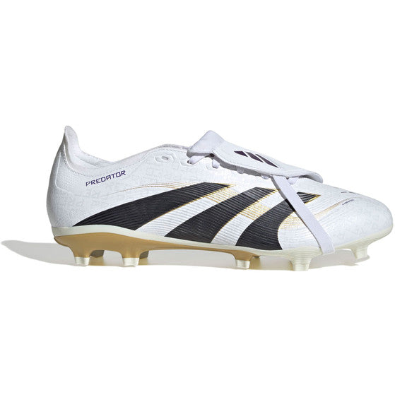 Adidas Predator League FT FG/MG Football Boots Men - White/Gold White Black Gold Football Boots Adidas