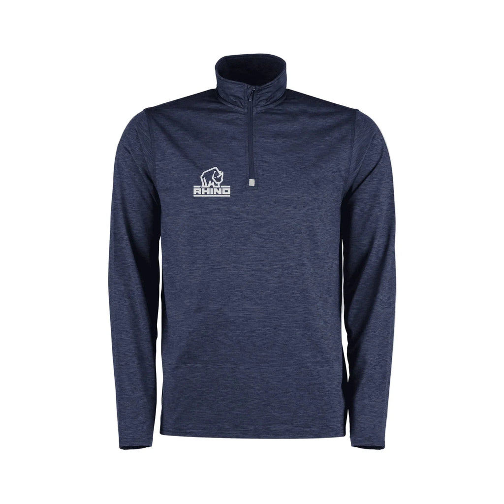 Rhino Hyper Midlayer Navy Marl Midlayer Rhino
