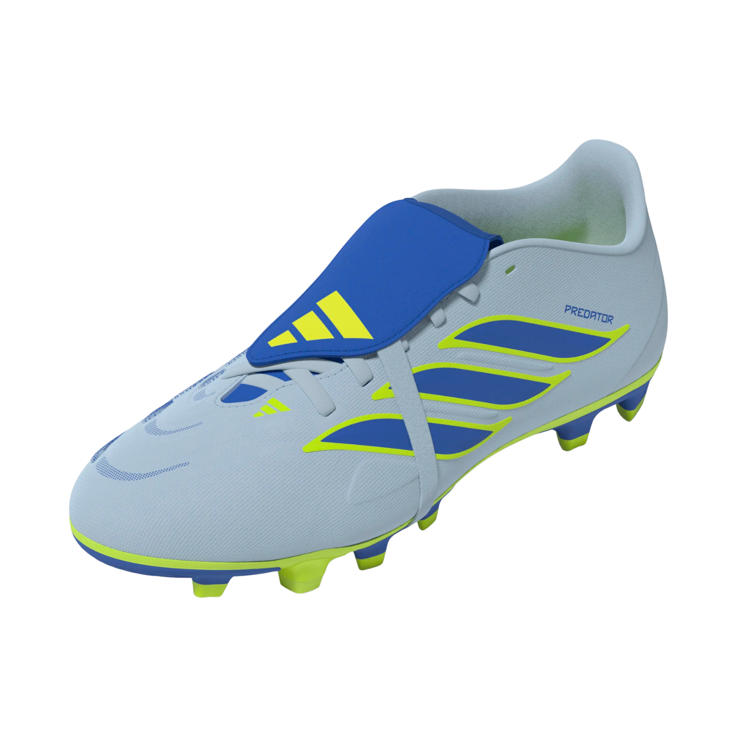 Adidas Predator Club FT FG Football Boots - Crystal Sky/Blue/yellow Football Boots Adidas