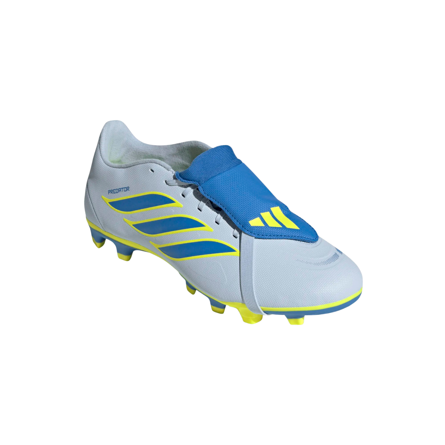 Adidas Predator Club FT FG Football Boots - Crystal Sky/Blue/yellow Football Boots Adidas