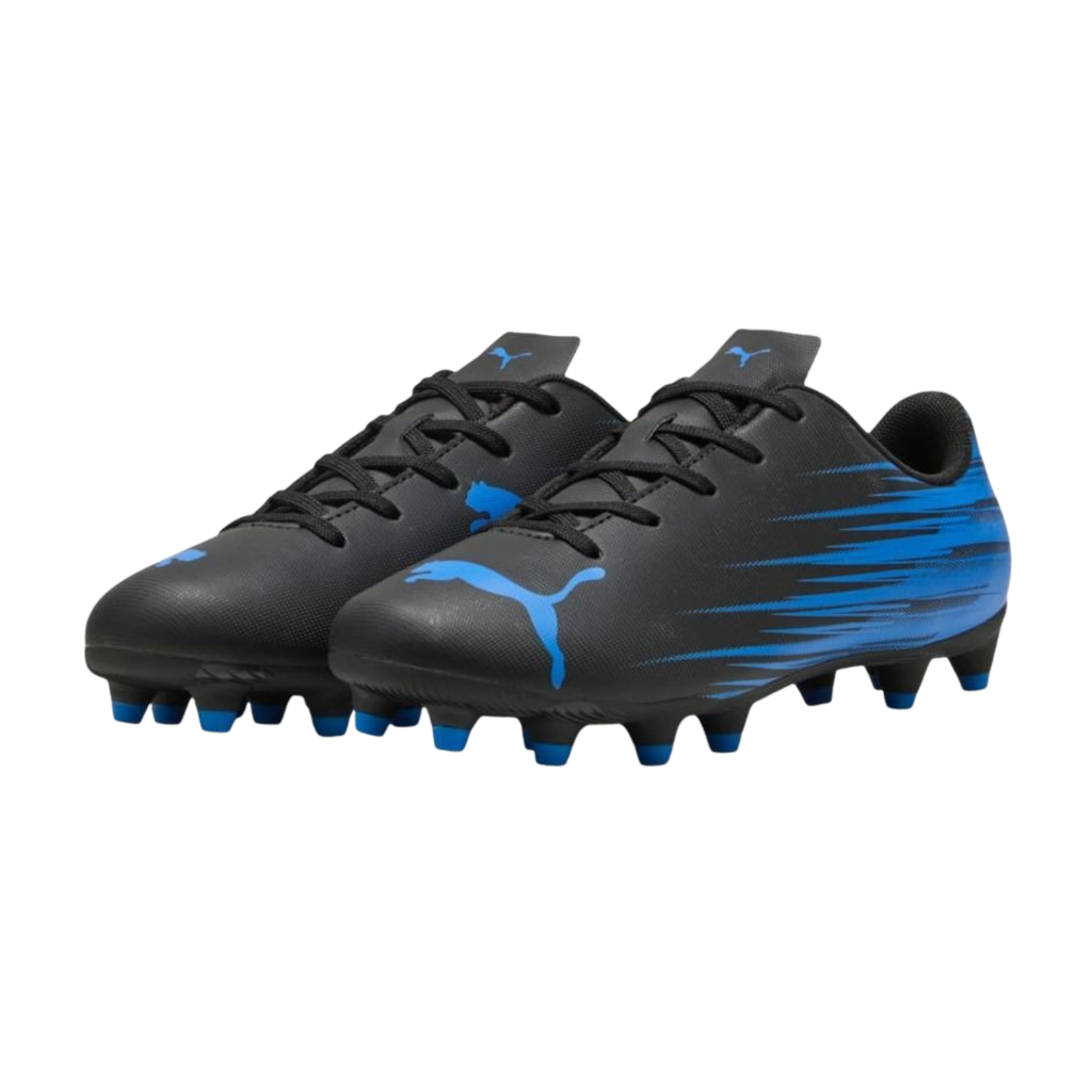 Puma Attacanto II FG/AG Football Boots Junior - Puma Black/Blue Football Boots Puma